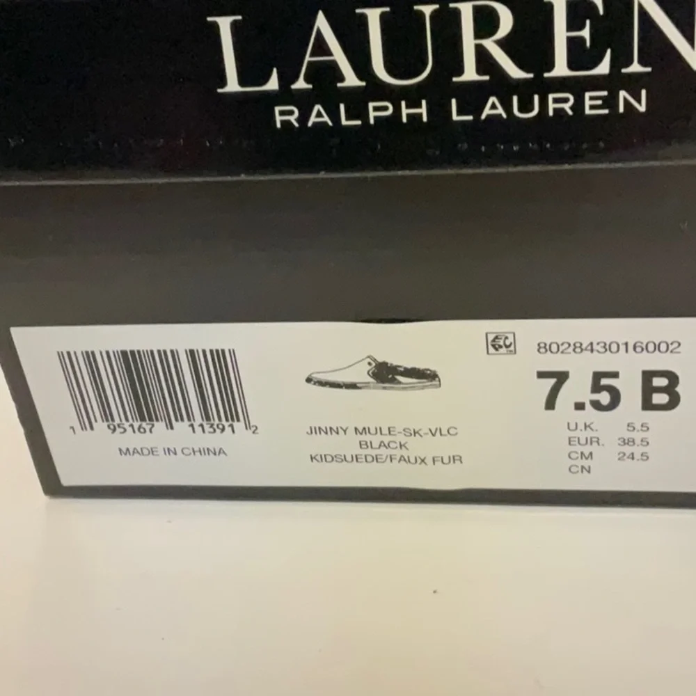 Ralph Lauren Jinny suede mules - Picture 4 of 8